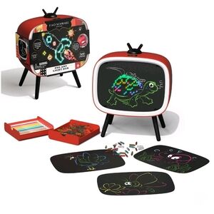 FAO Schwarz Retro TV Peg Art Light Box